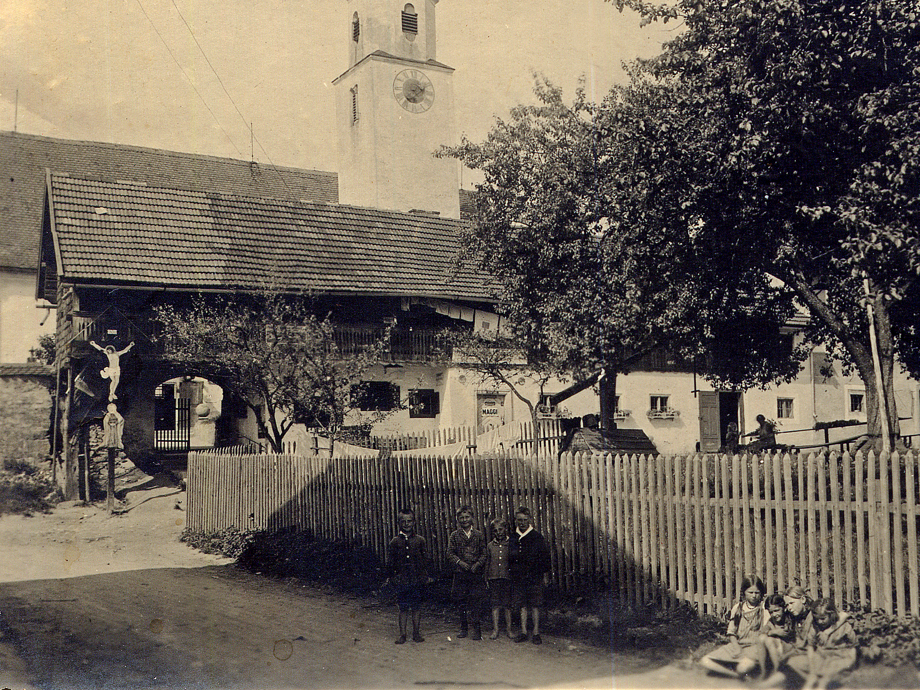 Laubn Haselbach vor 1935 Kernbichl c