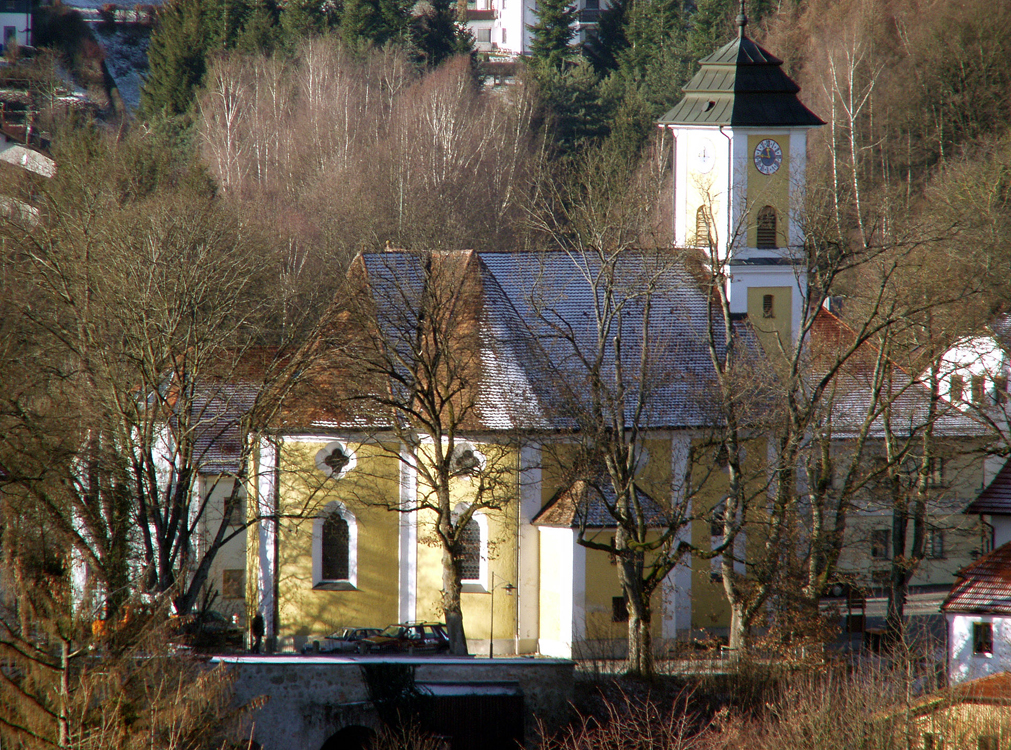 Mitterfels Kirche Sankt Georg w