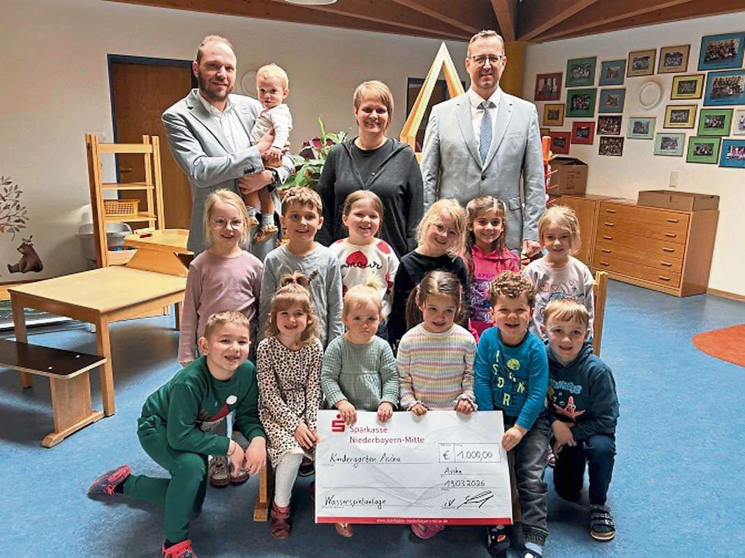 2026 03 23 Sparkassenstiftung unterstuetzt Kita ASCHA
