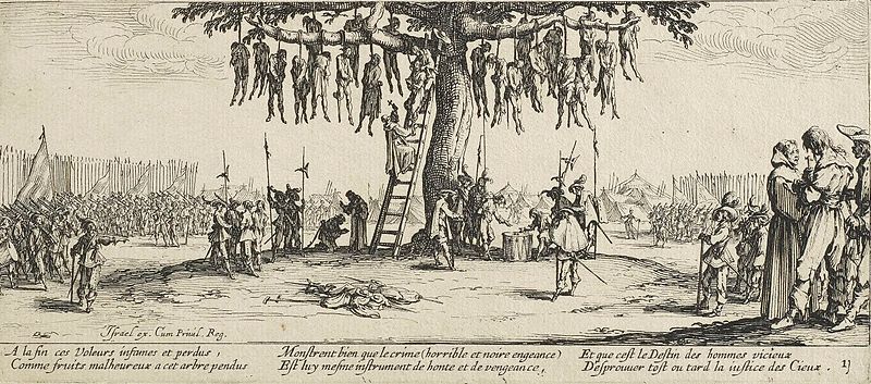 18 01 the hanging by jacques callot