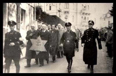 09 11 jews forced to march with star kristallnacht