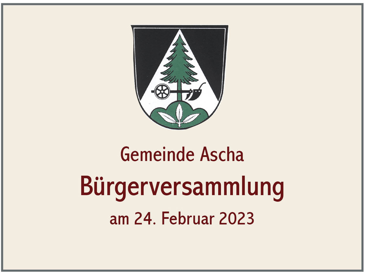 2023 02 24 Brgerversammlung Ascha