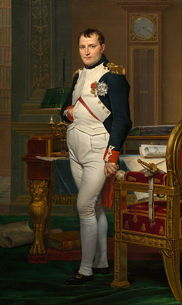 27 01 jacques-louis david - the emperor napoleon in his study at the tuileries - google art project