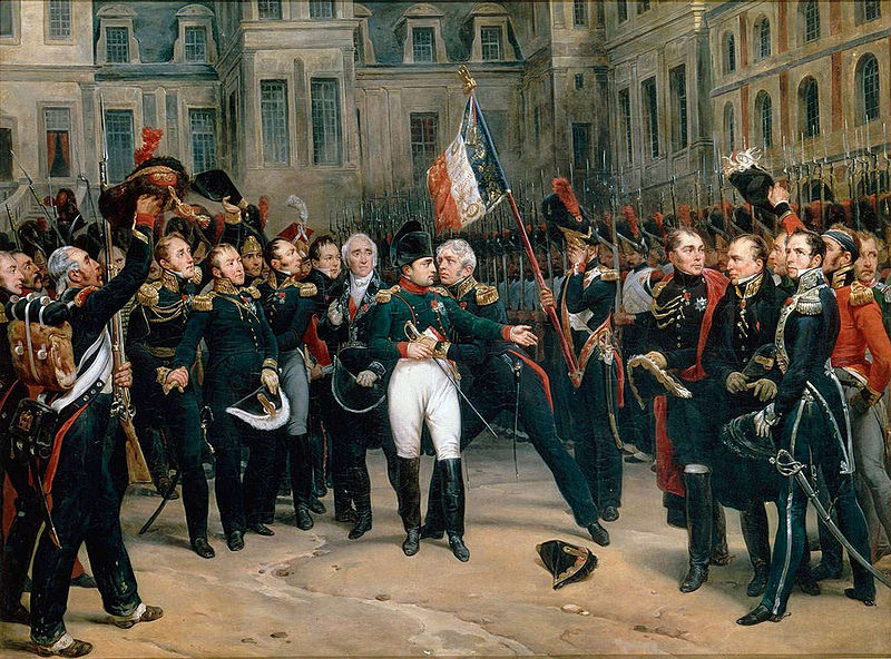 31 01 montfort - adieux de napoleon a la garde imperiale
