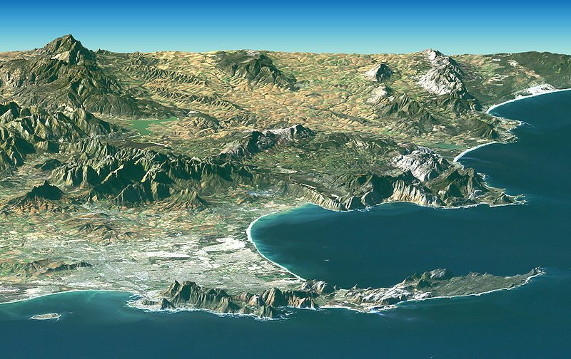 06 02 satellite image of cape peninsula