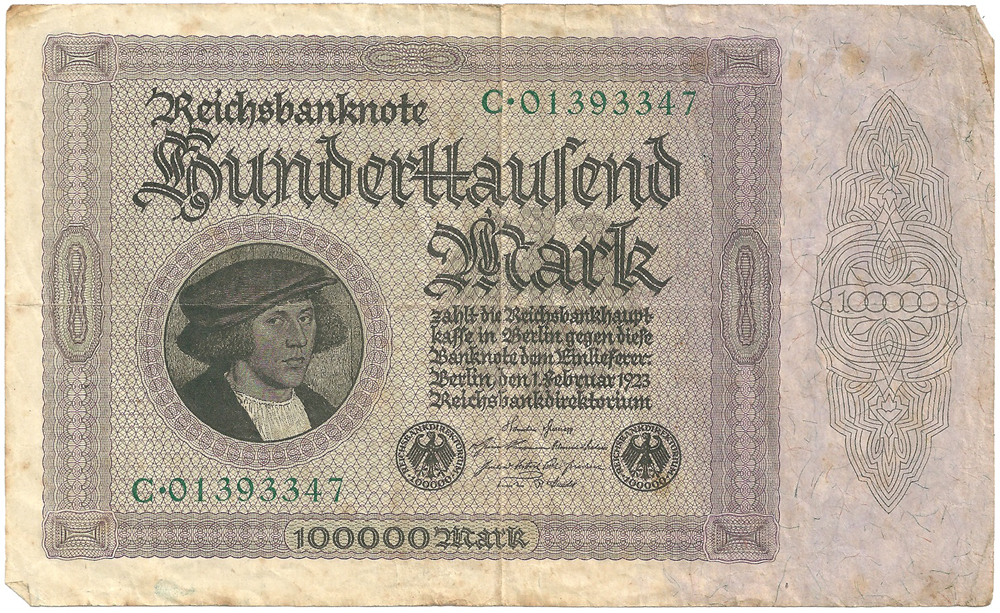 04 03 reichsbanknote hunderttausend mark